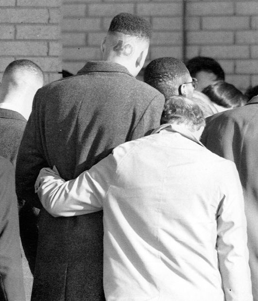 Acie Earl at Chris Street's funeral
